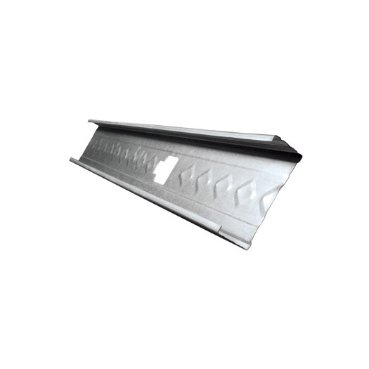 186972 Metal Stud, 3-5/8 in W, 96 in D, 1-1/4 in H, Steel, Galvanized