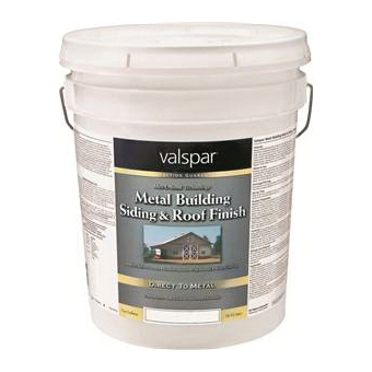 027.0004260.008 Siding & Roof Paint, Semi-Gloss Sheen, Bright White, 5 gal