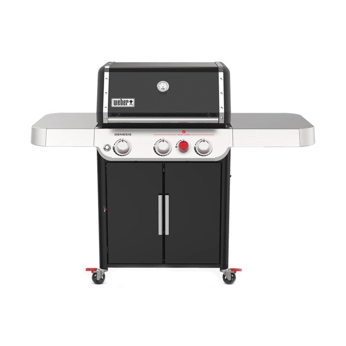 GENESIS E-325s Series 35310001 Gas Grill, 39,000 Btu, Liquid Propane, 3-Burner, Enclosed Cabinet Storage