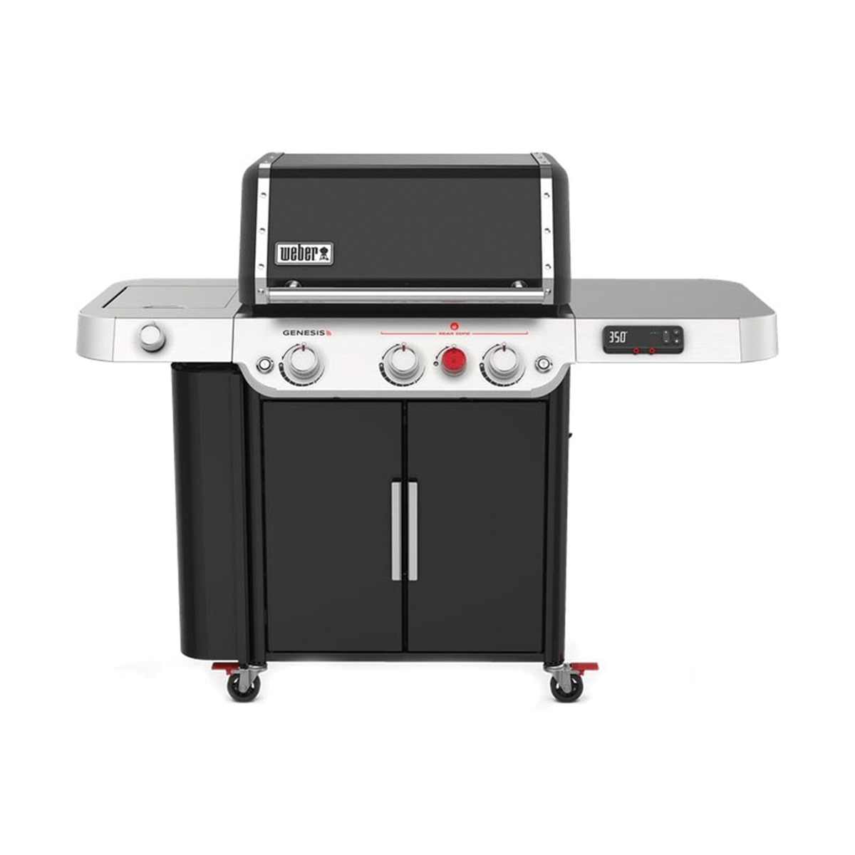 GENESIS EPX-335 Series 35810001 Smart Gas Grill, 39,000 Btu, Liquid Propane, 3-Burner, Smoker Included: No