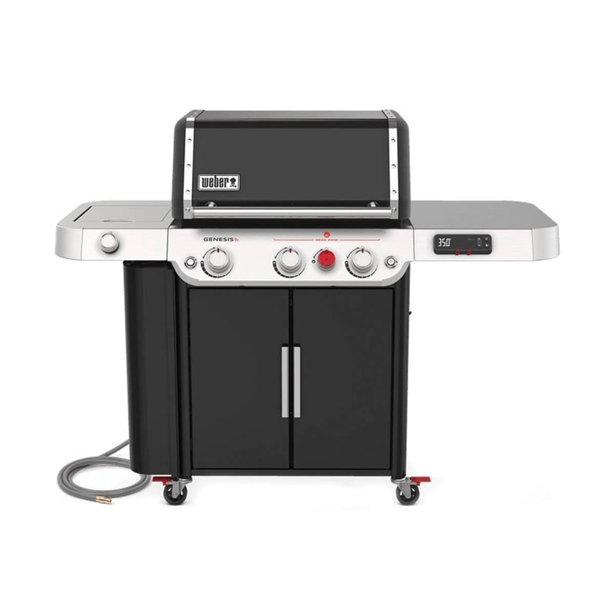 GENESIS EPX-335 Series 37810001 Smart Gas Grill, 39,000 Btu, Natural Gas, 3-Burner, Enclosed Cabinet Storage
