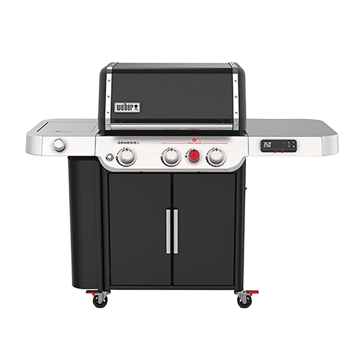 GENESIS EX-335 Series 35610001 Smart Gas Grill, 39,000 Btu, Liquid Propane, 3-Burner, Smoker Included: No