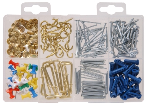 591527 Household Assortment Kit, Plastic, 230-Piece