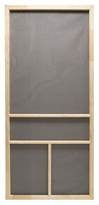 32 in x 80 in, T Bar, Finger Joint, Screen Door