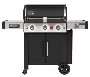 Genesis II EX-335 Gas Grill, Liquid Propane, 3-Burner, Black
