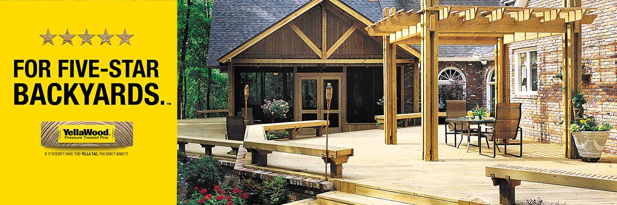 YellaWood® Pressure Treated Pine