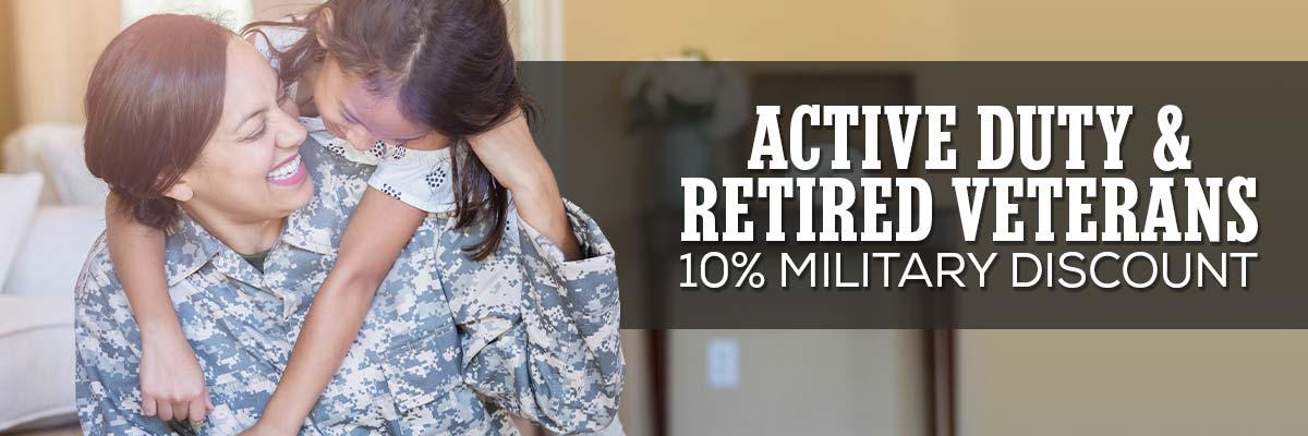 McCoy's Military Discount Banner